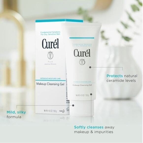 NWOB Curel Japanese Skincare Makeup Cleansing Gel 4.5 oz/ 130 g - Picture 6 of 8